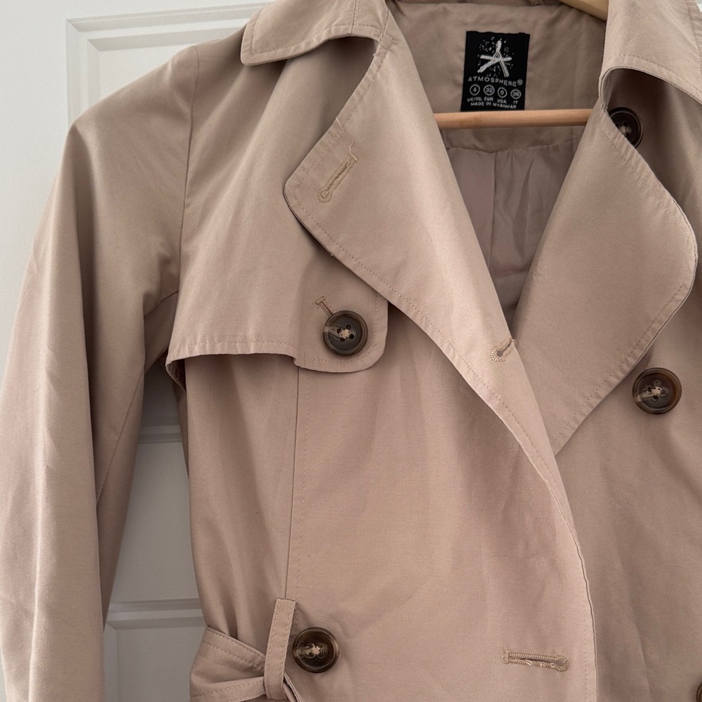 Soft Drape Trench Coat